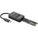 A small tile product image of Simplecom SA506 NVMe / SATA Dual Protocol M.2 SSD to USB-C Adapter Converter USB 3.2 Gen 2 10Gbps