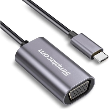 Product image of Simplecom DA104 USB-C to VGA Adapter Full HD 1080p - Click for product page of Simplecom DA104 USB-C to VGA Adapter Full HD 1080p