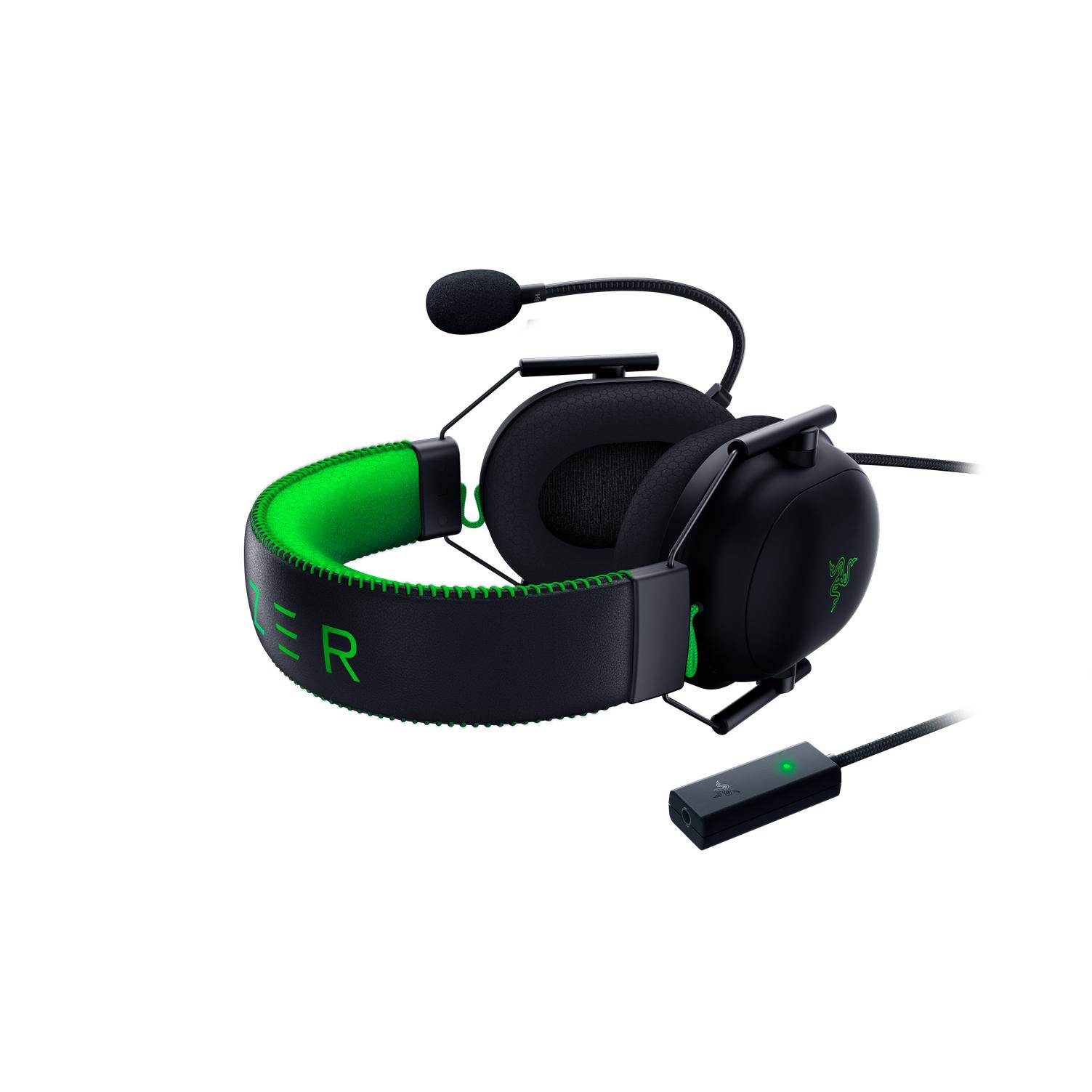 Wired Gaming Headset + USB Sound Card 
