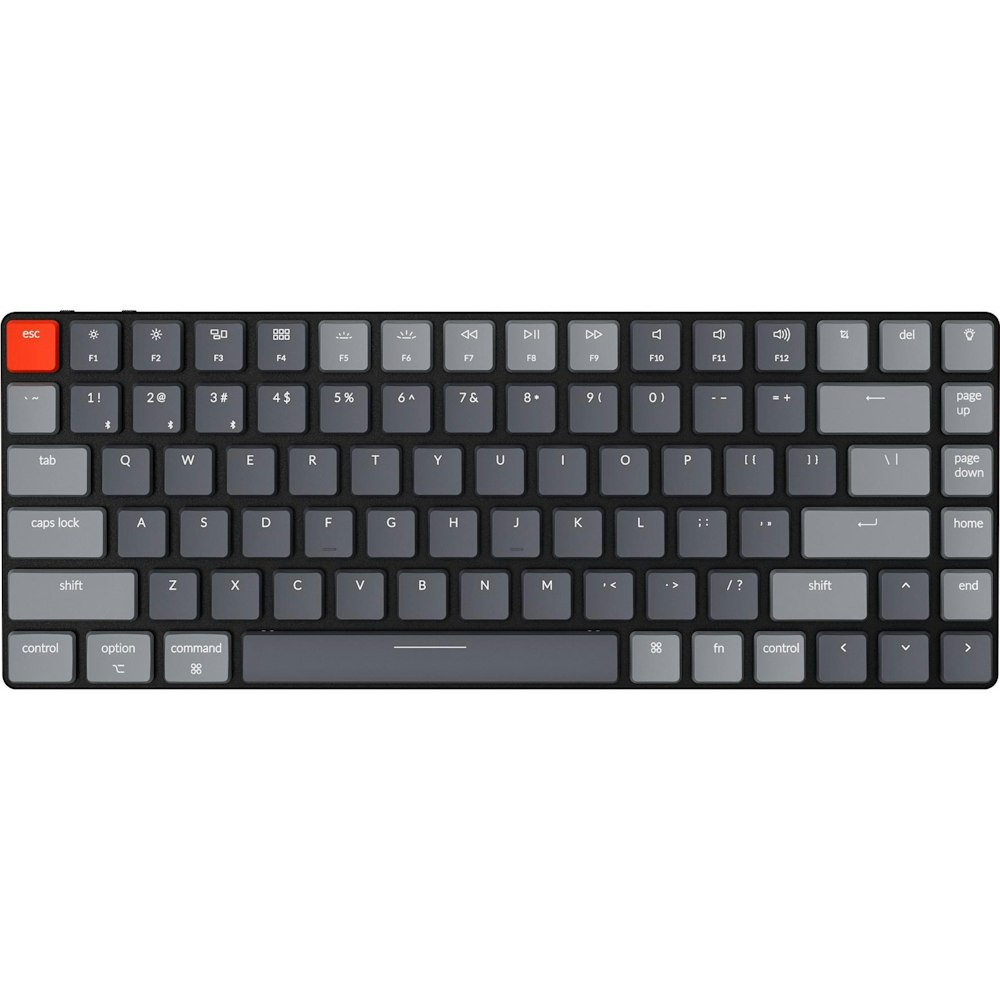 A large main feature product image of Keychron K3v2 Slim RGB Wireless Hot-Swappable Mechanical Keyboard (Optical Brown Switch)