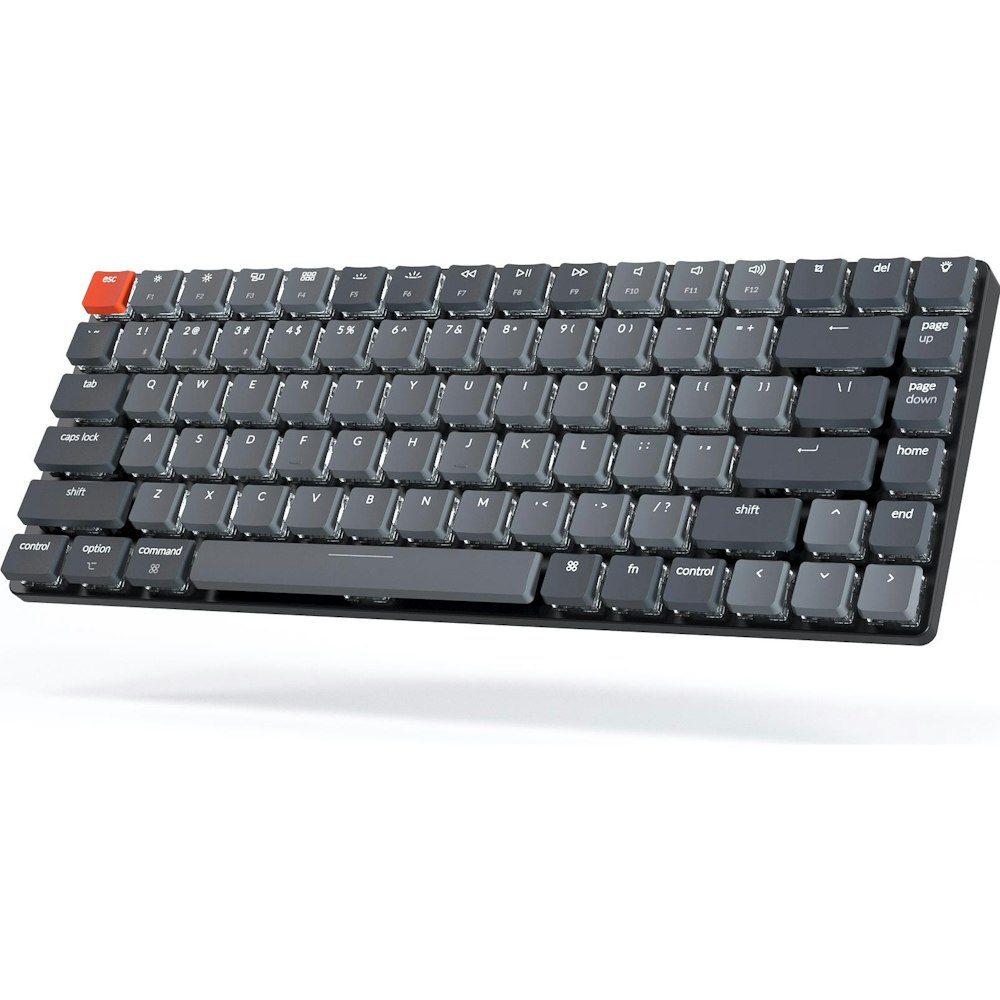A large main feature product image of Keychron K3v2 Slim RGB Wireless Mechanical Keyboard (Optical Brown Switch)