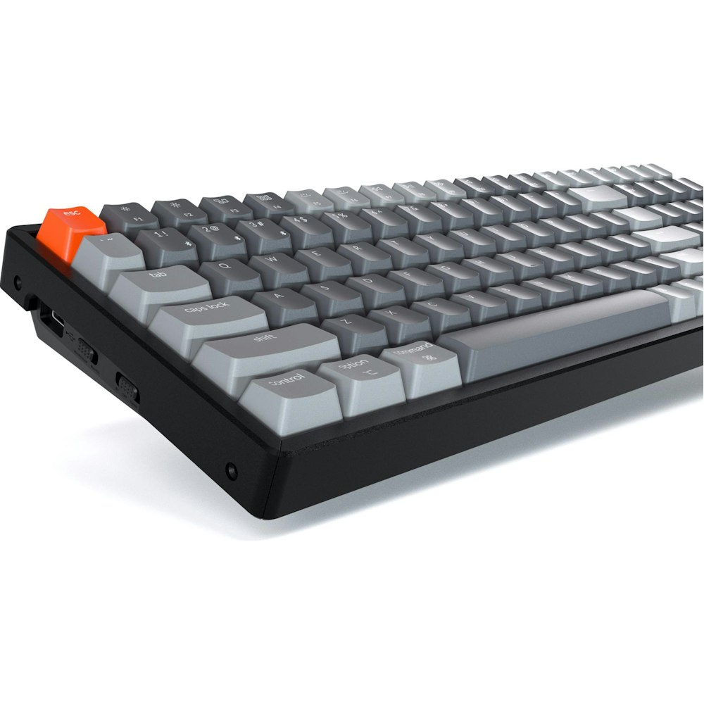 A large main feature product image of Keychron K4v2 Compact RGB Hot-Swappable Mechanical Keyboard for Mac & Windows (Brown Switch)