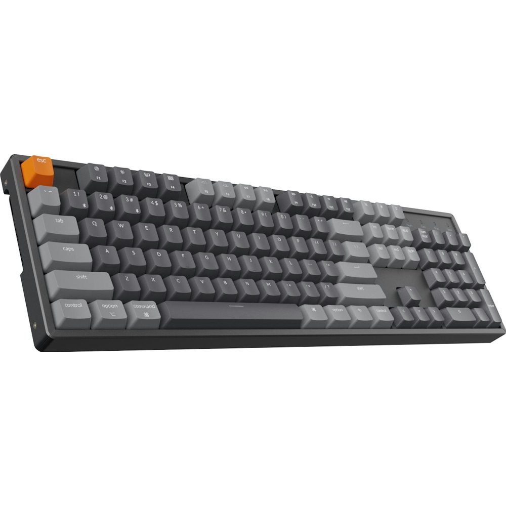 A large main feature product image of Keychron K10 RGB Wireless Hot-Swappable Mechanical Keyboard (Brown Switch)