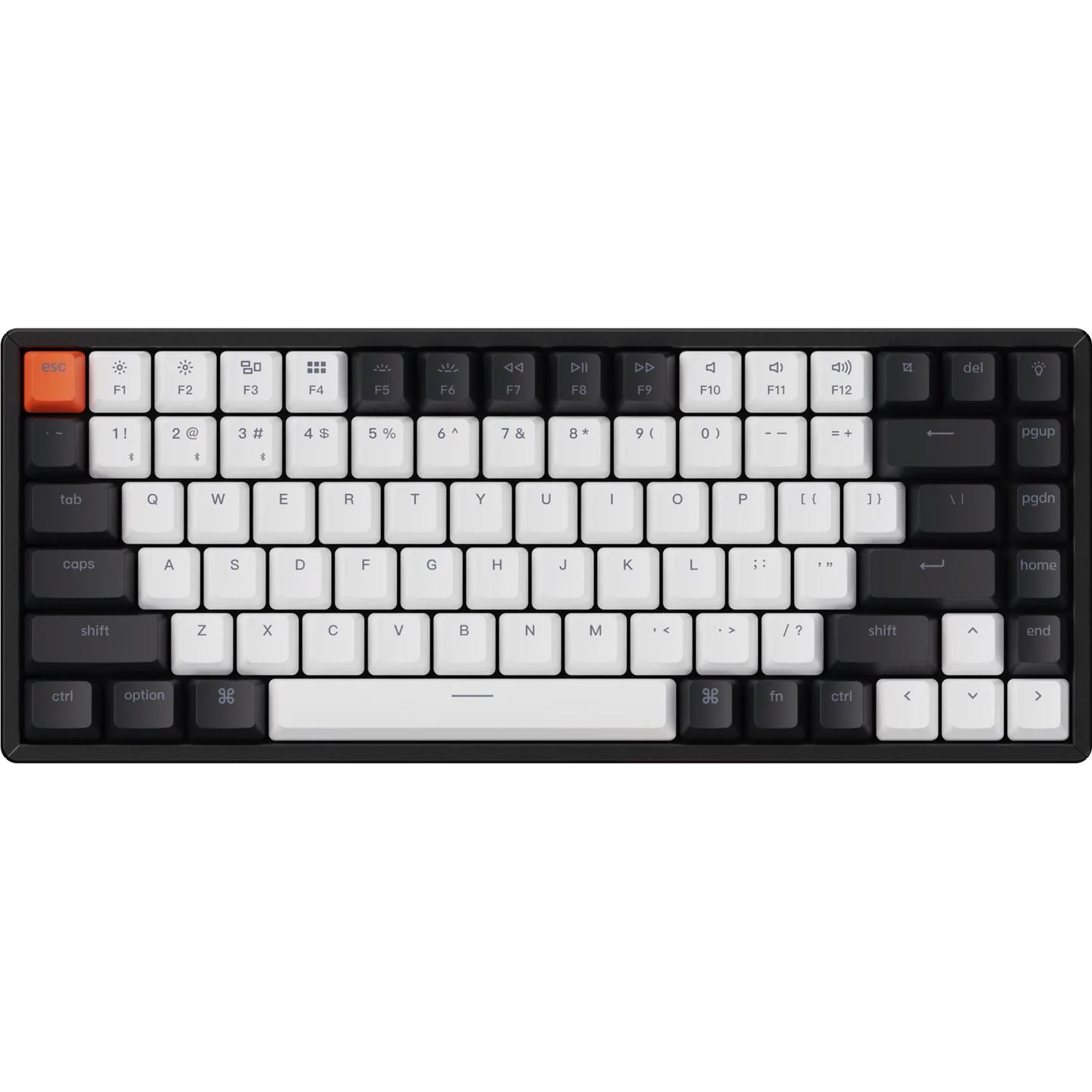 Keychron K2 V2 Compact RGB Wireless Mechanical Keyboard - Black