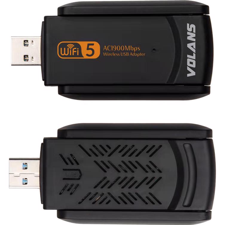 A large main feature product image of Volans VL-UW190 AC1900 High Gain Wireless Dual Band USB Adapter