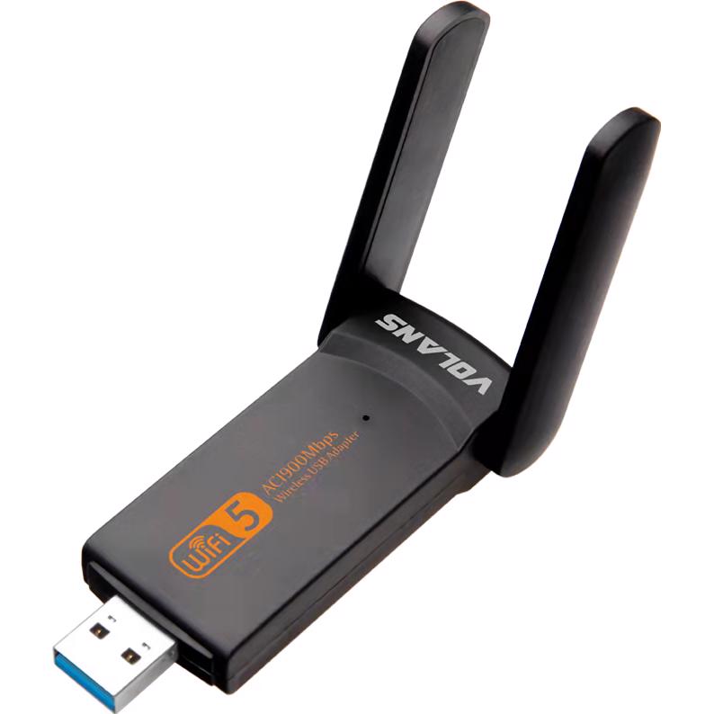 A large main feature product image of Volans VL-UW190 AC1900 High Gain Wireless Dual Band USB Adapter