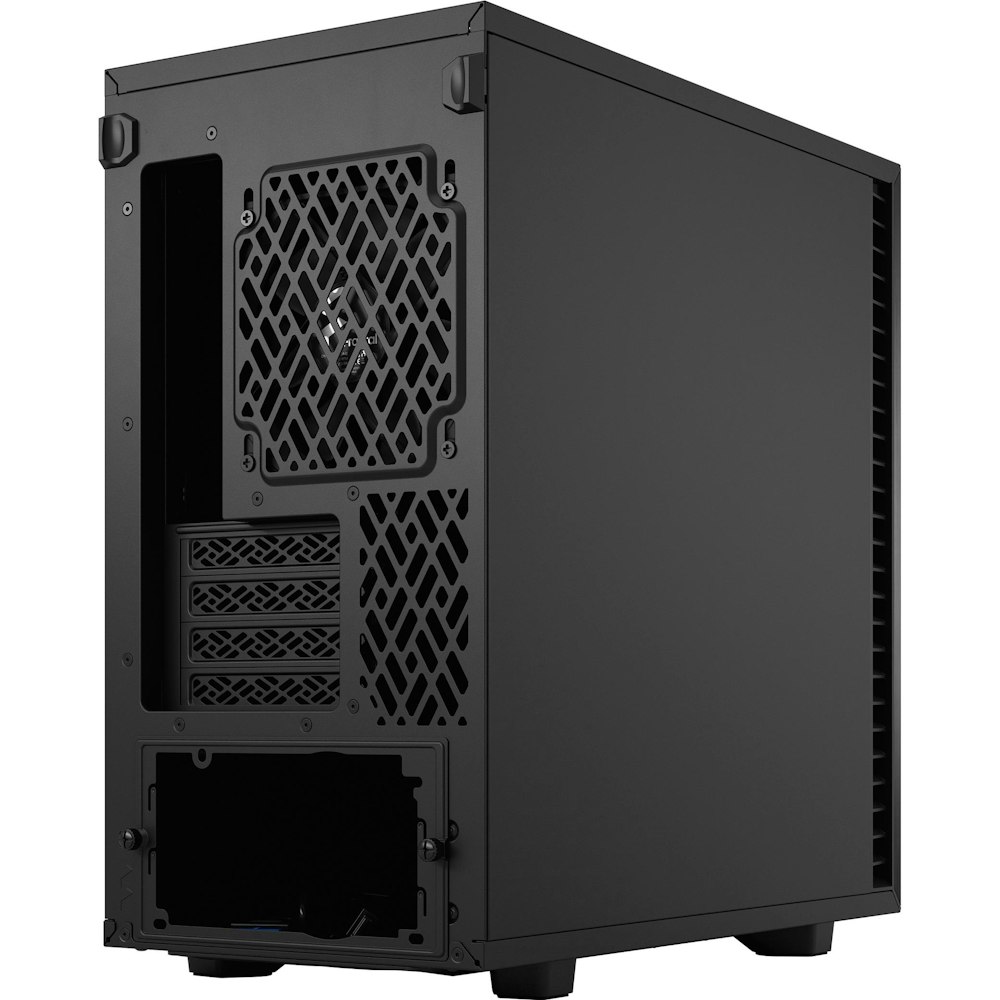 A large main feature product image of Fractal Design Define 7 Mini Solid mATX Case Black