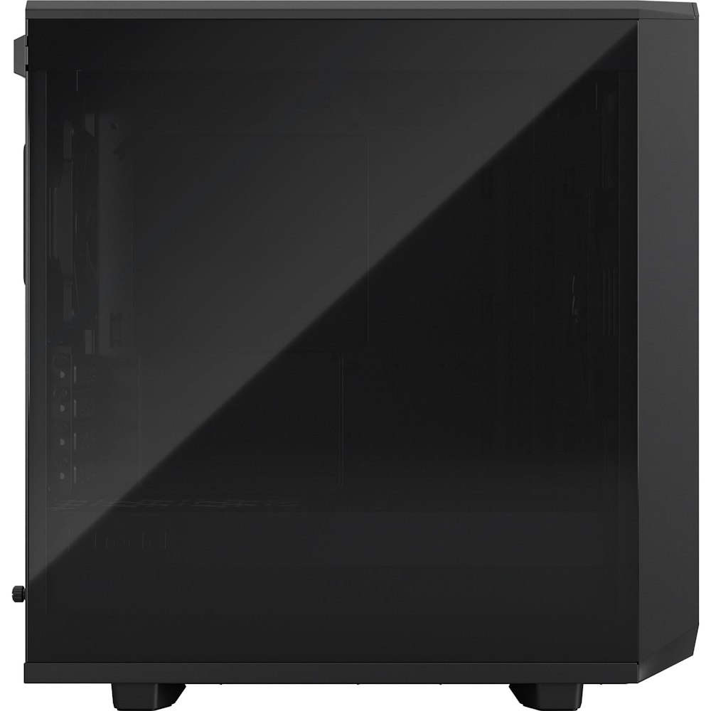 A large main feature product image of Fractal Design Meshify 2 Mini Black Tempered Glass Dark Tint mATX Case