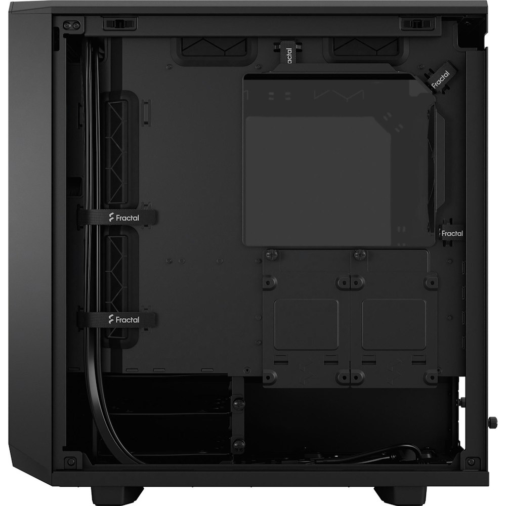 A large main feature product image of Fractal Design Meshify 2 Mini TG  Dark Tint Micro Tower Case - Black