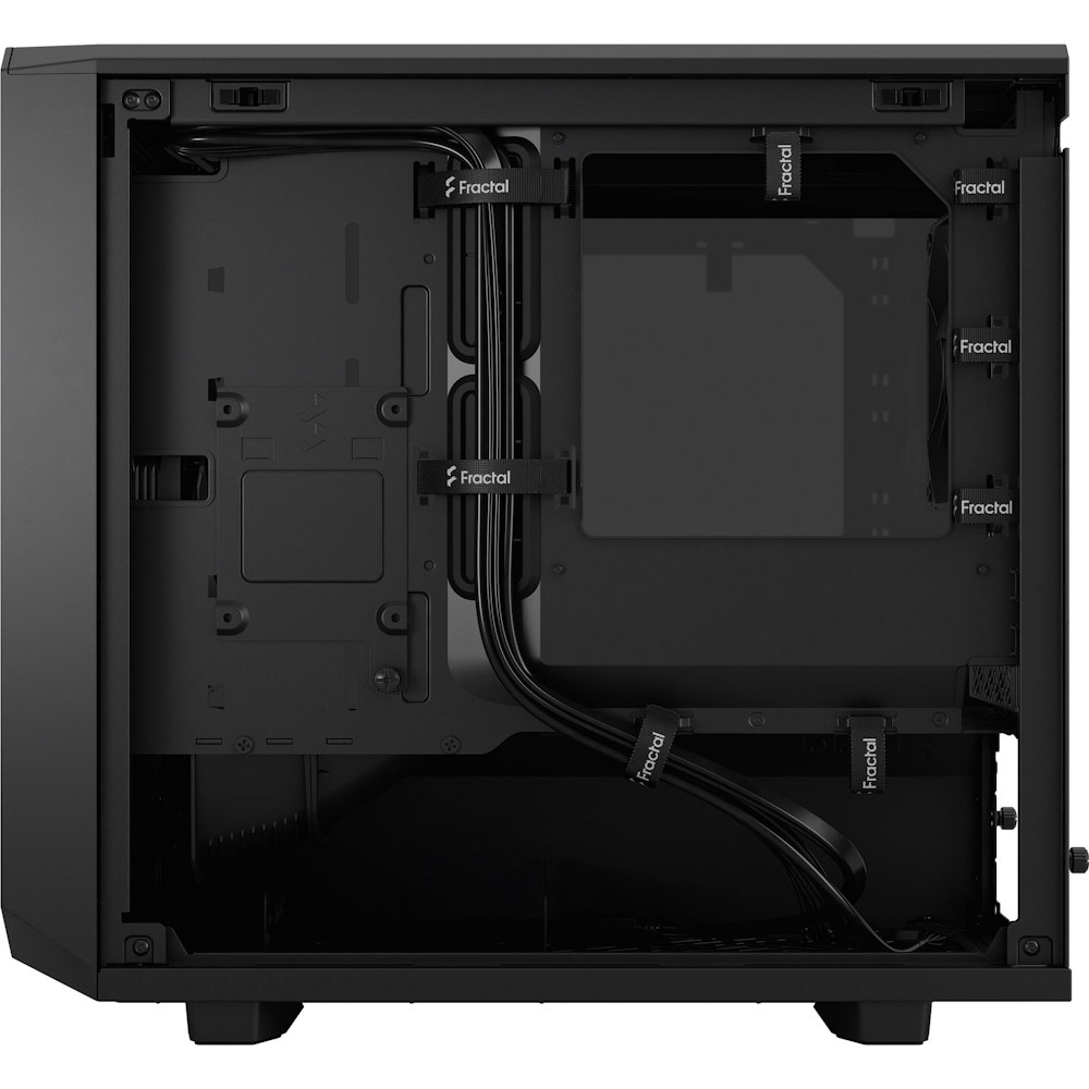 A large main feature product image of Fractal Design Meshify 2 Nano TG Dark Tint SFF Case - Black