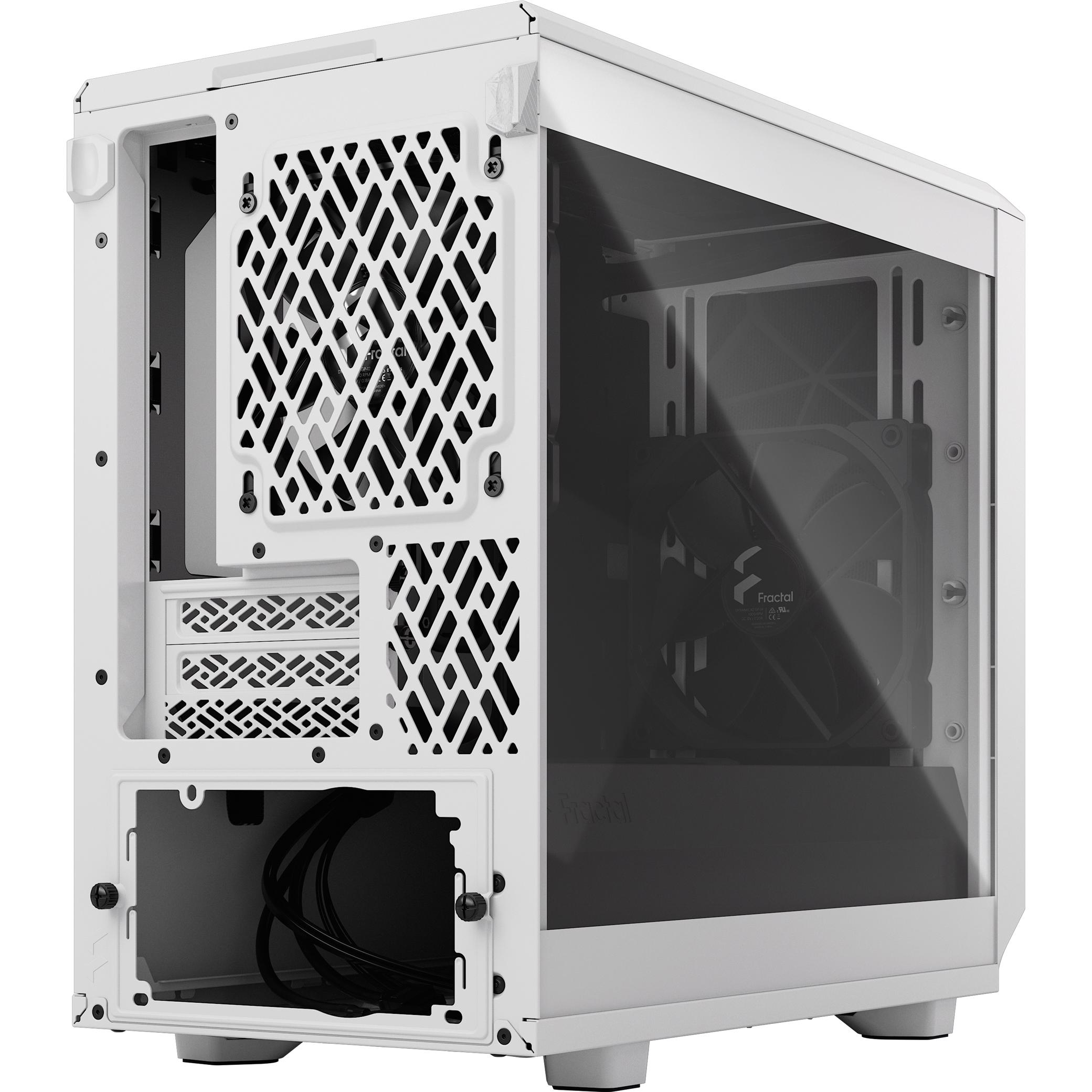 Buy Now | Fractal Design Meshify 2 Nano White Tempered Glass Clear Tint  Mini ITX Case | PLE Computers