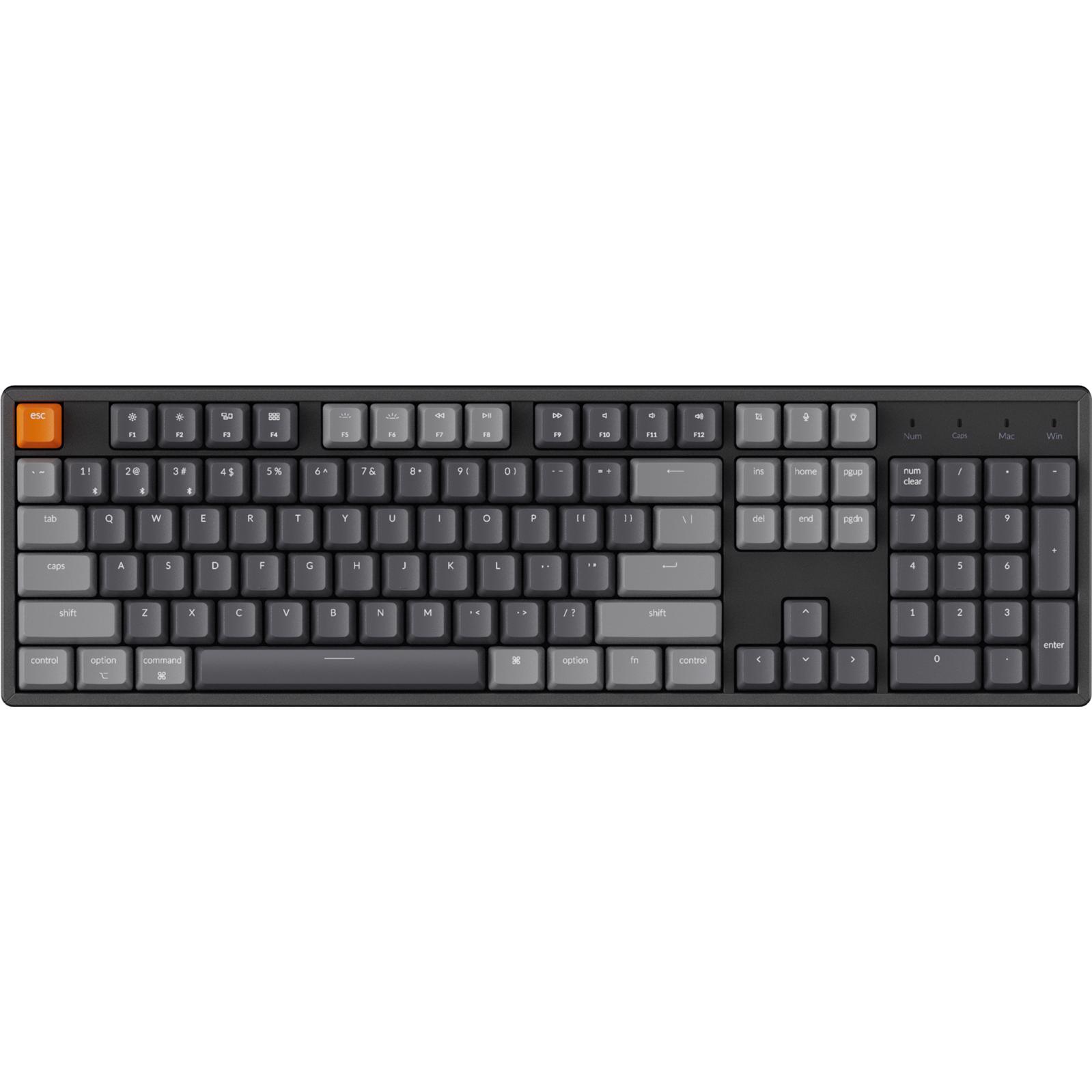 wireless hot swappable mechanical keyboard