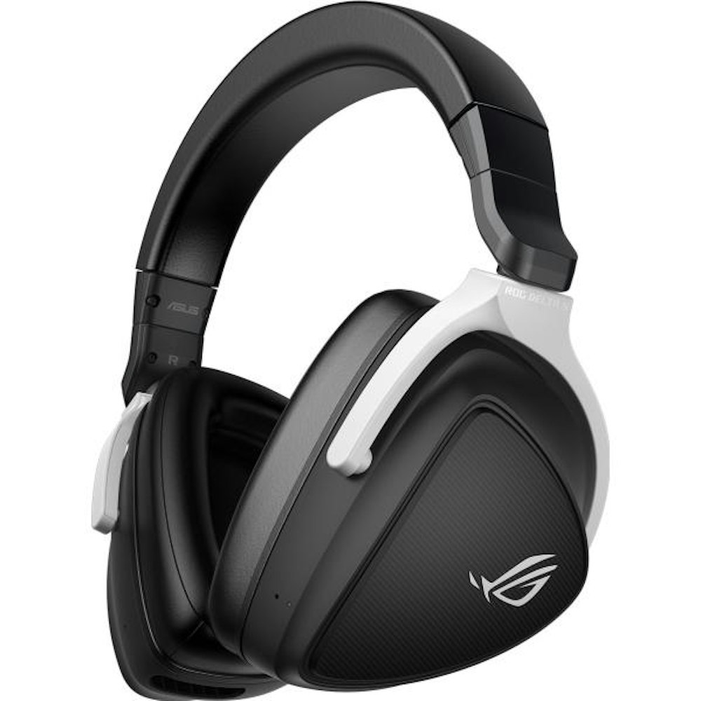 A large main feature product image of ASUS ROG DELTA S 2.4G Wireless Gaming Headset