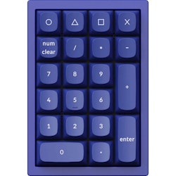 Product image of Keychron Q0 RGB Mechanical Hot-Swappable Number Pad - Navy Blue (Brown Switch) - Click for product page of Keychron Q0 RGB Mechanical Hot-Swappable Number Pad - Navy Blue (Brown Switch)