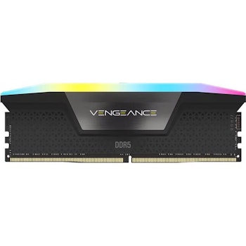 Product image of Corsair 32GB Kit (2x16GB) DDR5 Vengeance RGB 5600MHz C40 - Black - Click for product page of Corsair 32GB Kit (2x16GB) DDR5 Vengeance RGB 5600MHz C40 - Black