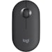 A product image of Logitech Pebble M350 Wireless Mouse - Graphite