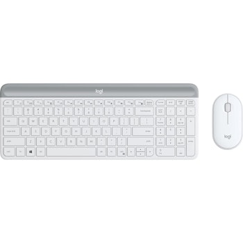 Product image of Logitech MK470 Slim Wireless Keyboard and Mouse - Off White - Click for product page of Logitech MK470 Slim Wireless Keyboard and Mouse - Off White