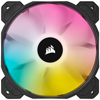 Product image of EX-DEMO Corsair SP120 RGB Elite Performance Fan Black - Click for product page of EX-DEMO Corsair SP120 RGB Elite Performance Fan Black