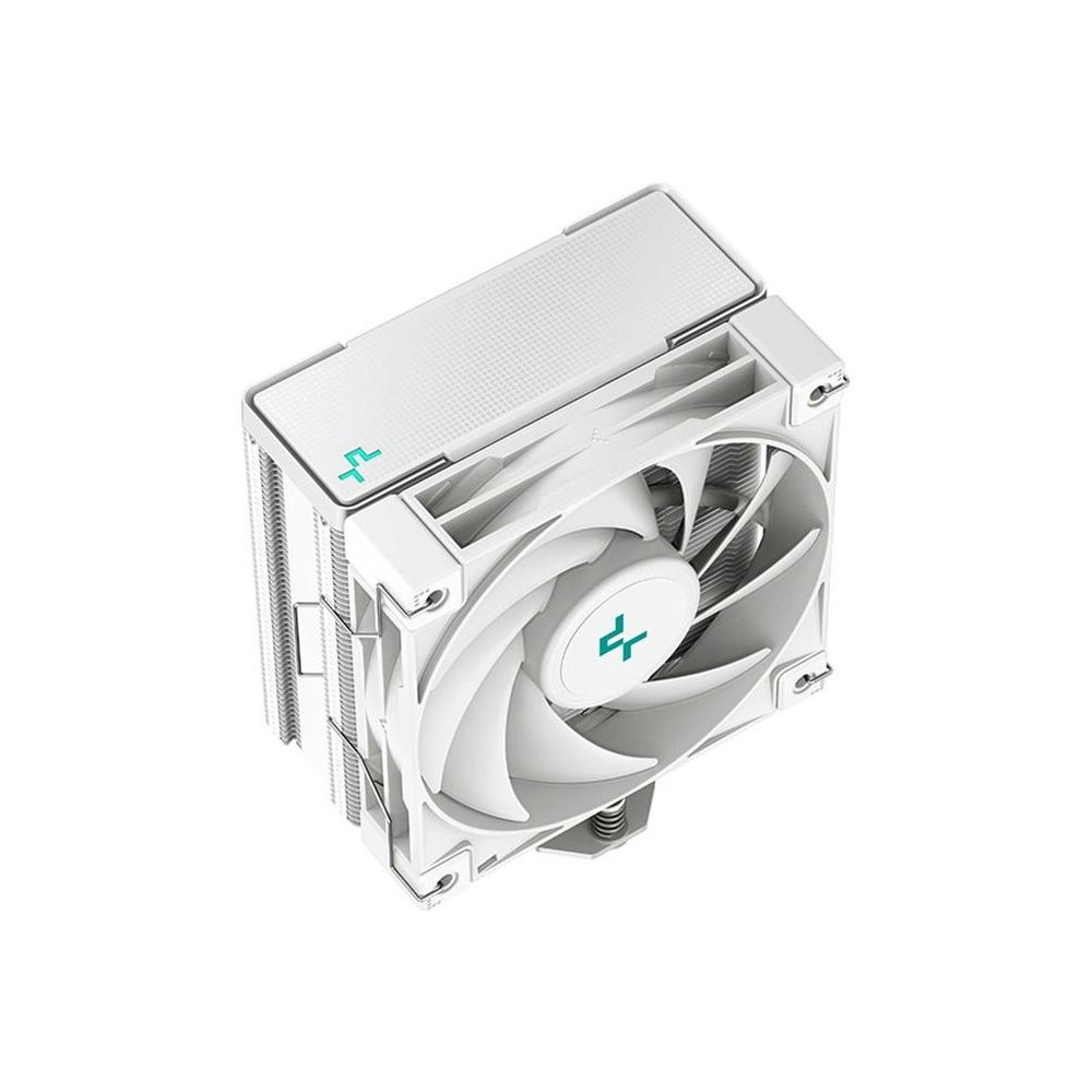 A large main feature product image of DeepCool AK400 CPU Cooler - White