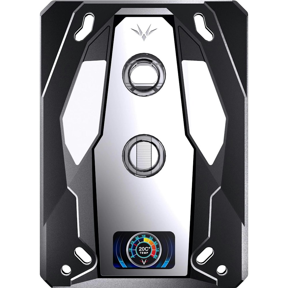 A large main feature product image of Bykski Granzon GAMS AMD CPU Water Block