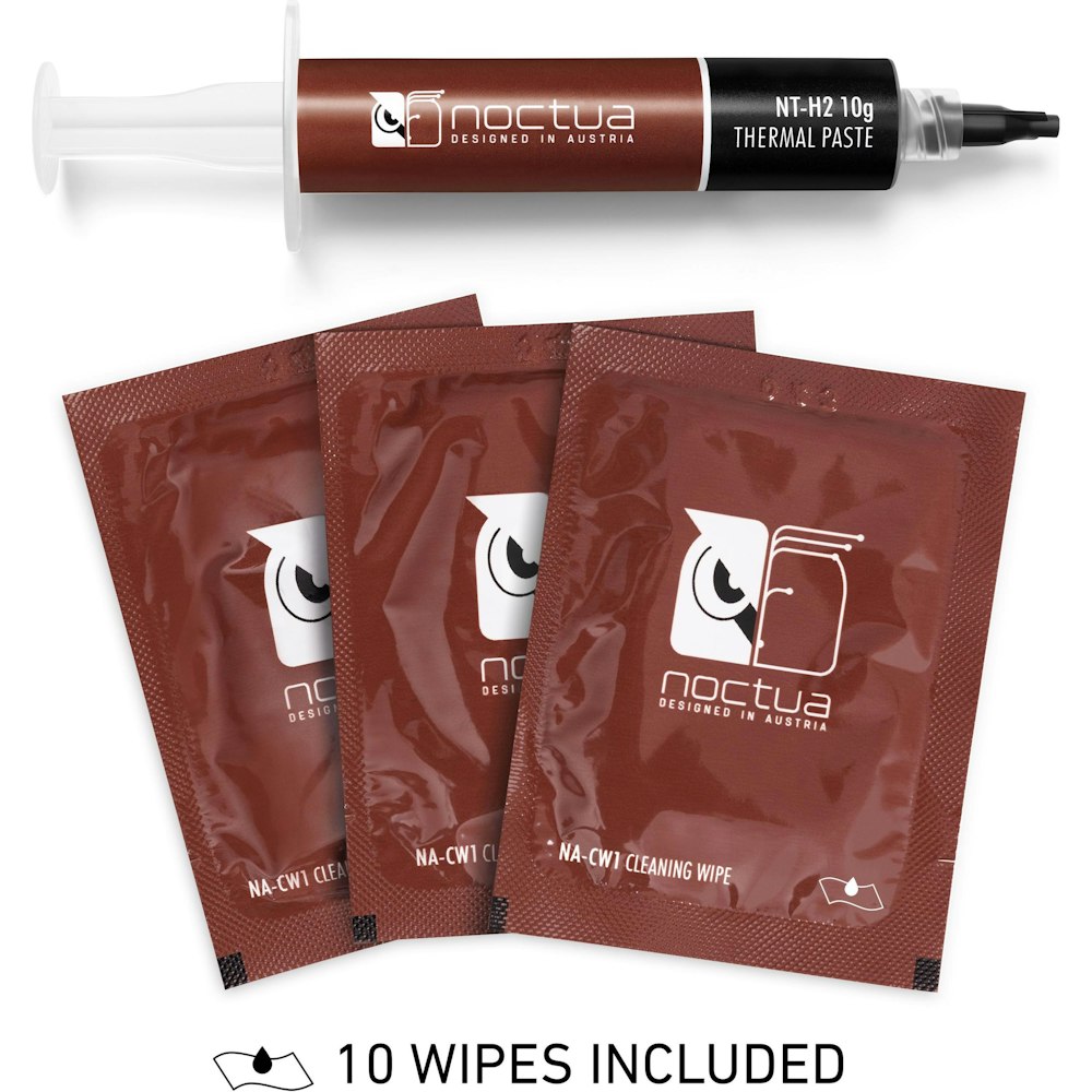 A large main feature product image of Noctua NT-H2 - High Performance Thermal Compound (10g)