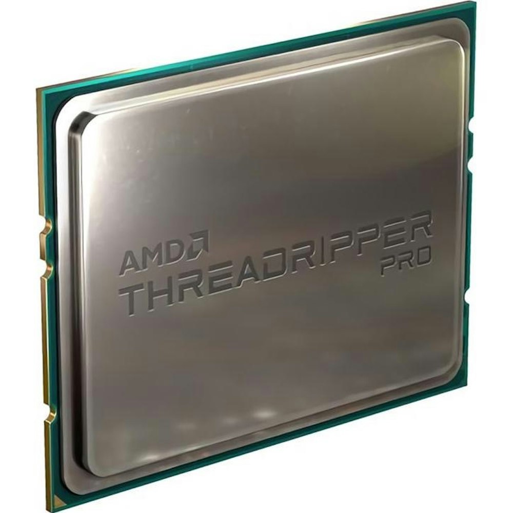 A large main feature product image of AMD Ryzen Threadripper Pro 5995WX 4.5GHz 64 Core 128 Thread sWRX8 - No HSF Retail Box