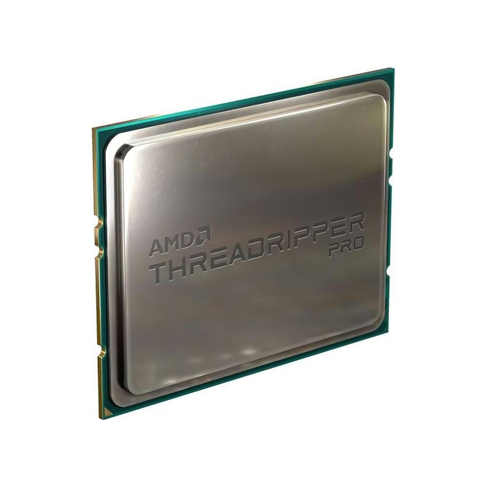 A large main feature product image of AMD Ryzen Threadripper Pro 5965WX 4.5GHz 24 Core 48 Thread sWRX8 - No HSF Retail Box