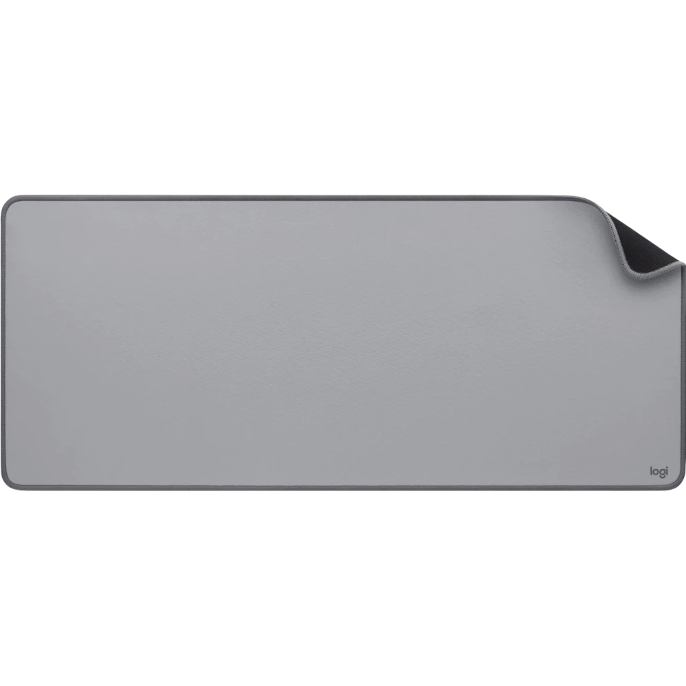 A large main feature product image of Logitech DESK MAT Studio Series (Mid-Grey)