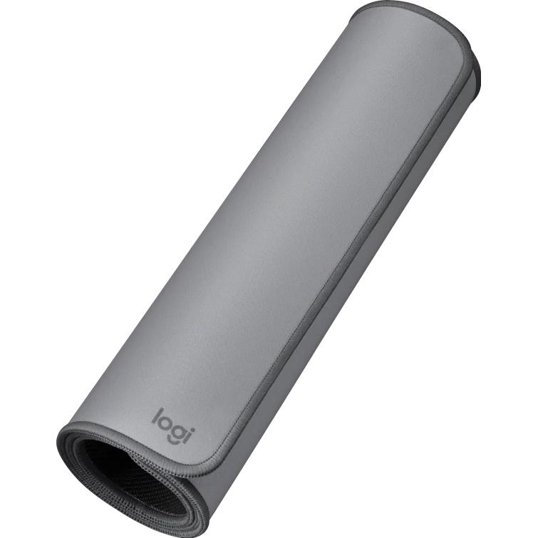 A large main feature product image of Logitech Studio Series Mousepad - Mid Grey