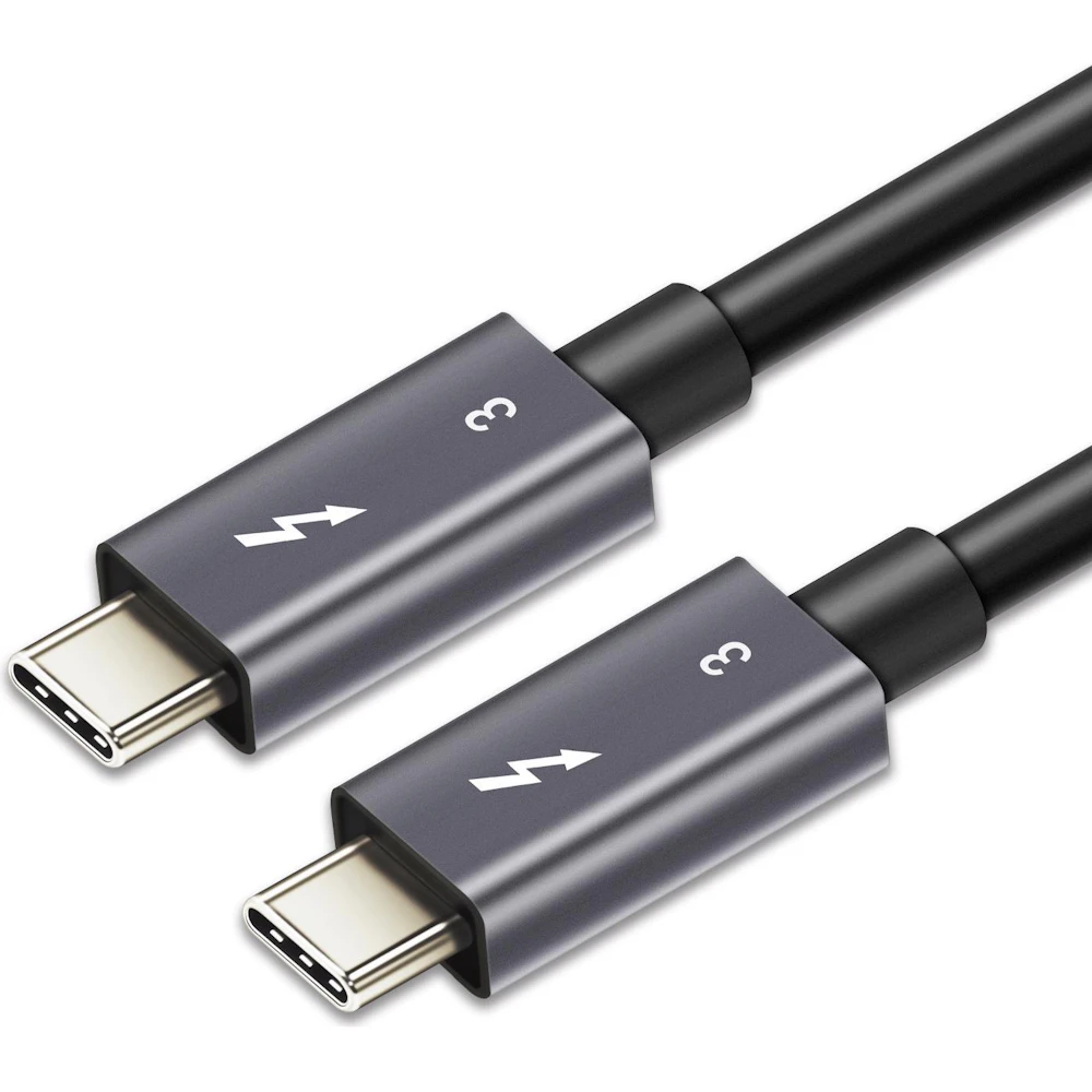 Astrotek 70cm Thunderbolt 3 USB Type-C Data Sync Fast Charge Cable - Male to Male