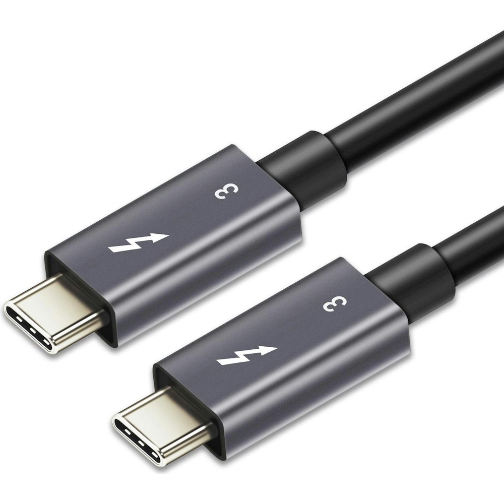 A large main feature product image of Astrotek 70cm Thunderbolt 3 USB-C Data Sync Fast Charge Cable - Male to Male