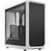 A product image of Fractal Design Focus 2 TG Clear Tint Mid Tower Case - White