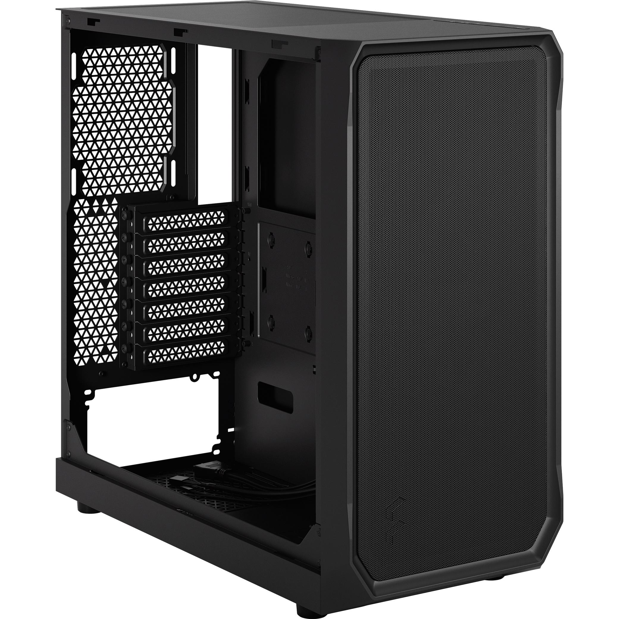 Fractal Design Focus 2 Mid Tower Case Black PLE Computers