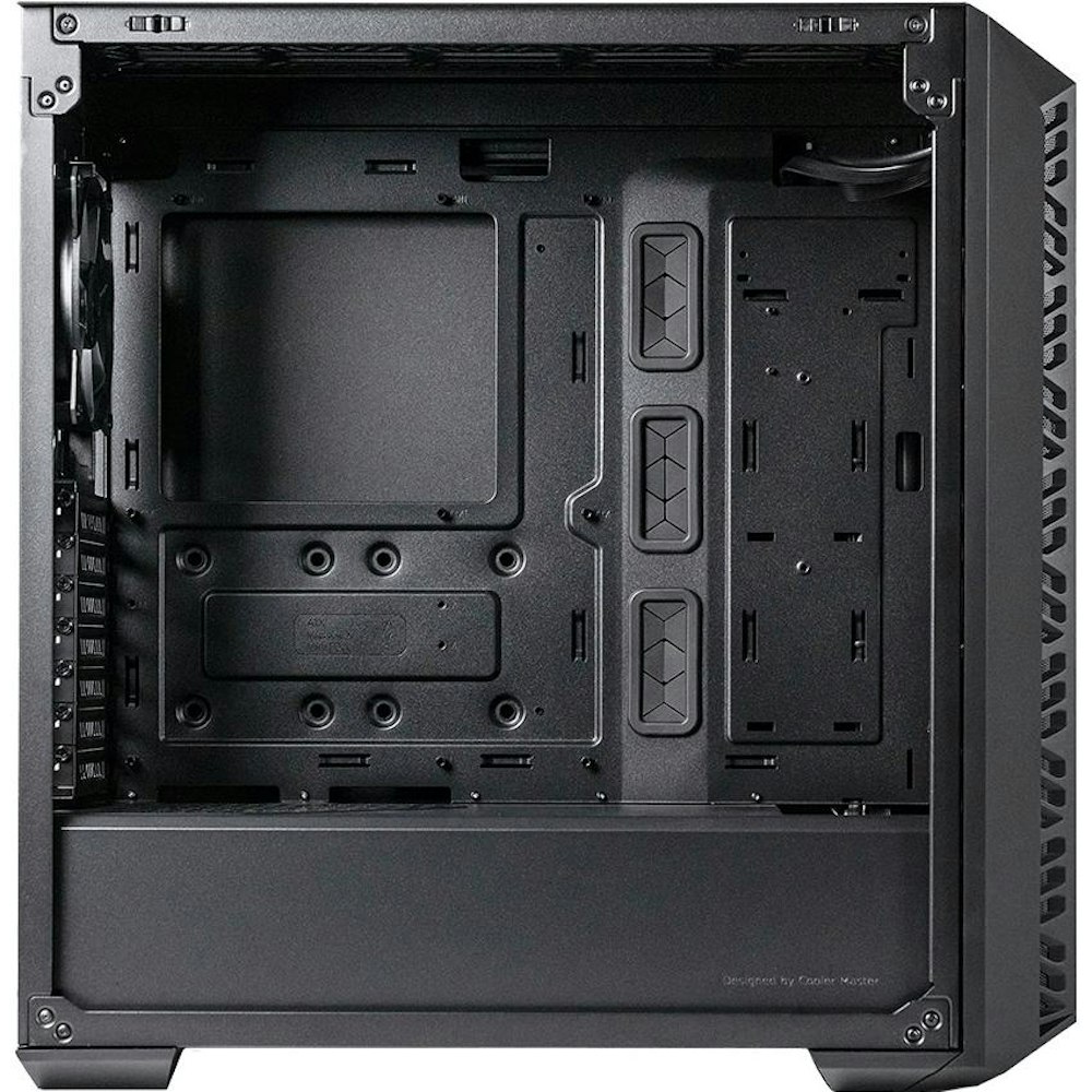 A large main feature product image of Cooler Master MasterBox 520 Mesh Mid Tower Case - Black