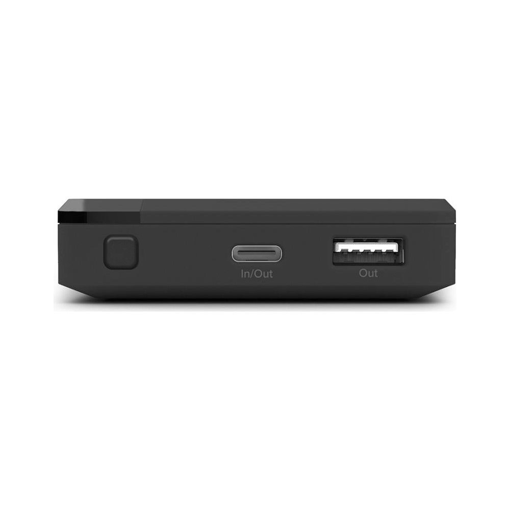 A large main feature product image of ALOGIC USB-C 10,000mAh Power Bank Ultimate - 18W Power Delivery and Wireless Charging - Black