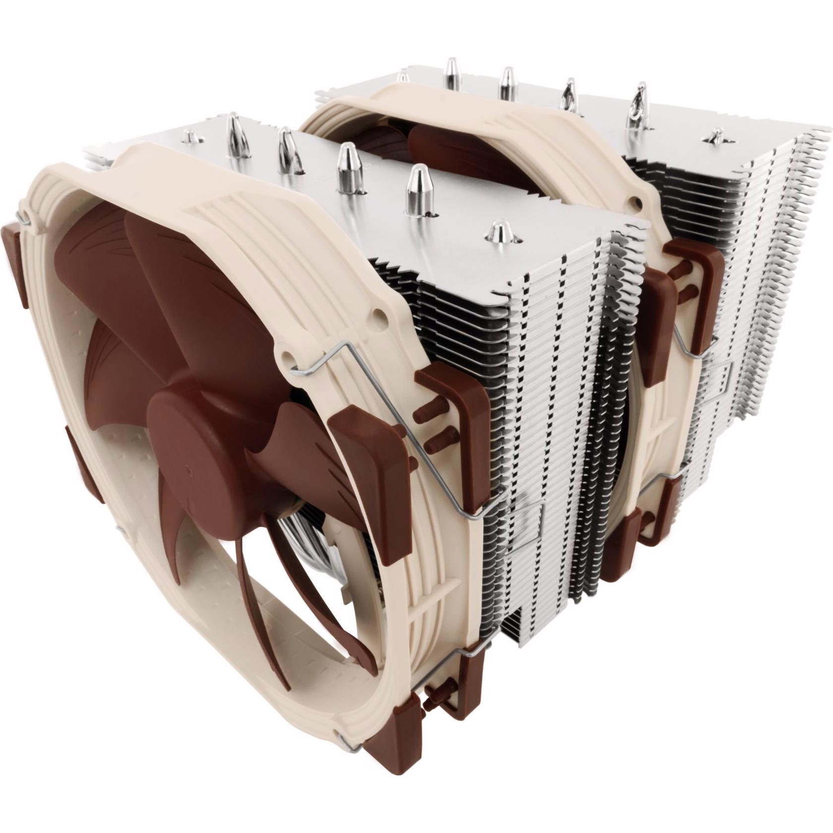 A large main feature product image of Noctua NH-D15 - Performance Multi-Socket PWM CPU Cooler