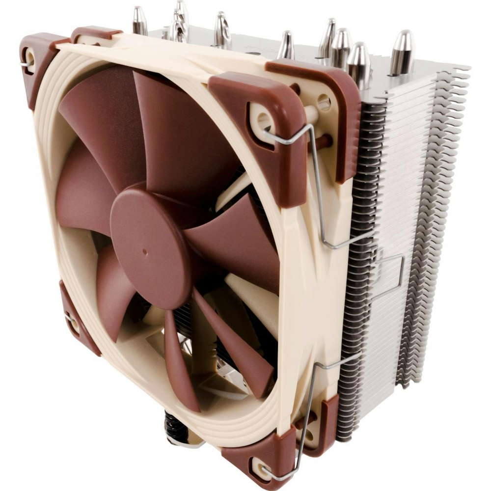 A large main feature product image of Noctua NH-U12S Multi Socket CPU Cooler