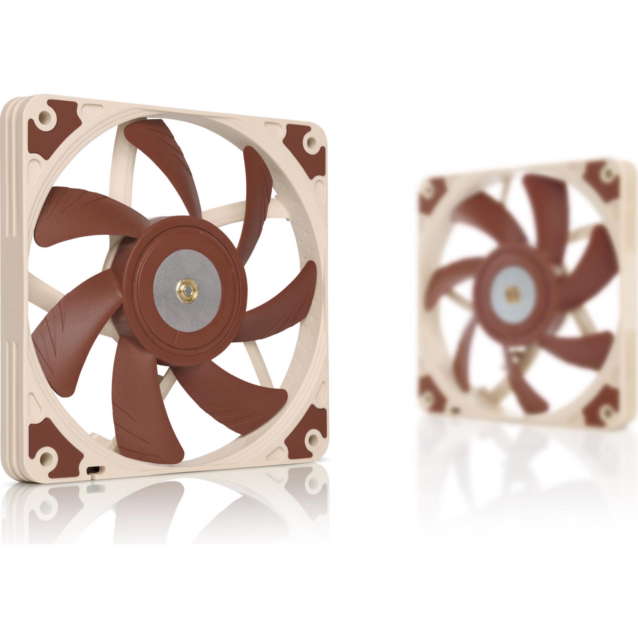 A large main feature product image of Noctua NF-A12x15 PWM - 120mm x 15mm 1850RPM Slim Cooling Fan