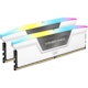 A small tile product image of Corsair 32GB Kit (2x16GB) DDR5 Vengeance RGB C40 5200MT/s - White