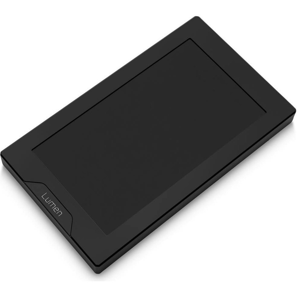 A large main feature product image of EK-Quantum Lumen 7˝ LCD - Black
