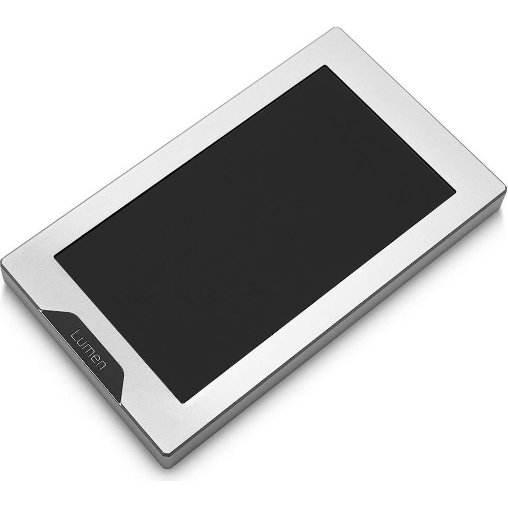 A large main feature product image of EK-Quantum Lumen 7˝ LCD - Silver