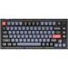 A product image of Keychron V1 RGB 75% Mechanical Keyboard - Frosted Black (Brown Switch)