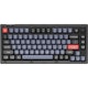 A small tile product image of Keychron V1 RGB 75% Mechanical Keyboard - Frosted Black (Brown Switch)