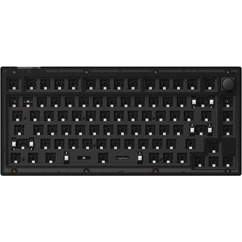 Product image of Keychron V1 RGB 75% Mechanical Keyboard - Frosted Black (Brown Switch) - Click for product page of Keychron V1 RGB 75% Mechanical Keyboard - Frosted Black (Brown Switch)