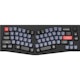 A small tile product image of Keychron Q8 RGB Ergonomic Mechanical Keyboard - Carbon Black (Brown Switch)