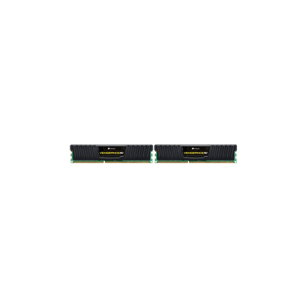 A large main feature product image of Corsair 16GB Kit (2x8GB) DDR3 Vengeance Low Profile C9 1600MHz - Black