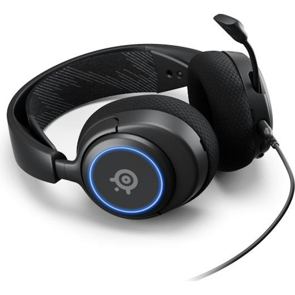 A large main feature product image of SteelSeries Arctis Nova 3 - Gaming Headset