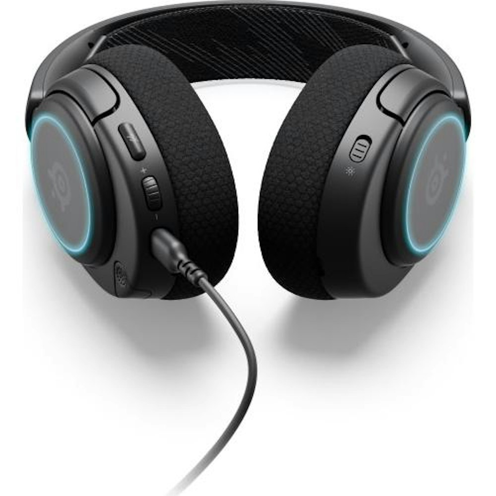 A large main feature product image of SteelSeries Arctis Nova 3 - Gaming Headset