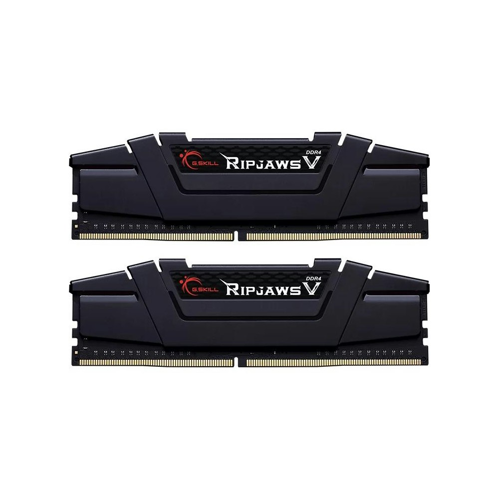 A large main feature product image of G.Skill 32GB Kit (2x16GB) DDR4 Ripjaws V C18 3600MHz - Black
