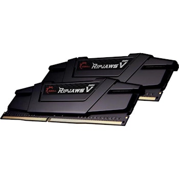 Product image of G.Skill 32GB Kit (2x16GB) DDR4 Ripjaws V C18 3600MHz - Black - Click for product page of G.Skill 32GB Kit (2x16GB) DDR4 Ripjaws V C18 3600MHz - Black